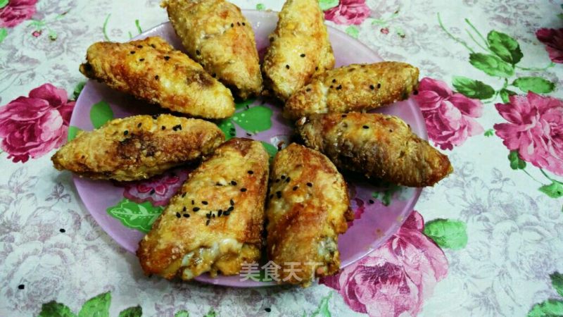 Air Fryer Version-garlic Chicken Wings recipe