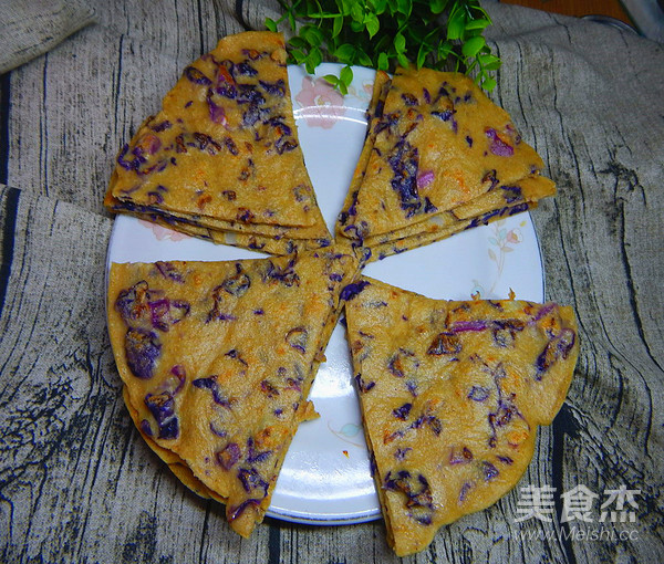 Purple Cabbage Pancakes recipe