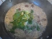 Green Vegetable Beef Noodle recipe