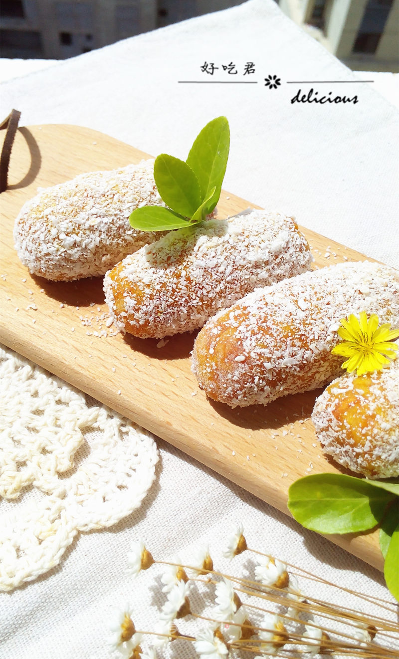 #四session Baking Contest and is Love to Eat Festival#pumpkin Rice Cake Rolls recipe