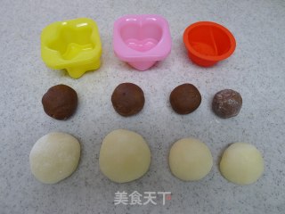 Snowy Mooncakes... Microwave Version recipe