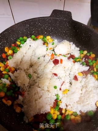 Colorful Fried Rice recipe