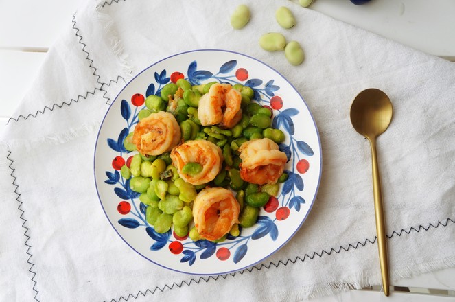 Broad Bean Shrimp recipe