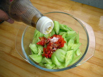 Chopped Pepper Cucumber recipe