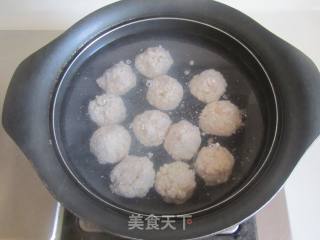 Green Vegetable Tofu Meatball Soup recipe