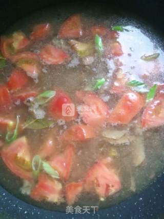 Tomato Beef Brisket Soup recipe