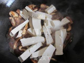 Tofu with Mushroom Minced Meat recipe