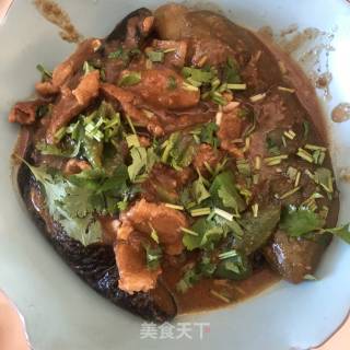 Eggplant with Sauce recipe