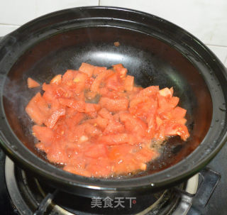 Tomato Egg Drop Soup recipe