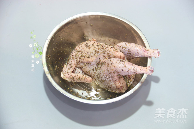 Roasted Whole Chicken with Italian Herbs recipe