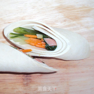 Tofu Skin Vegetable Rolls recipe