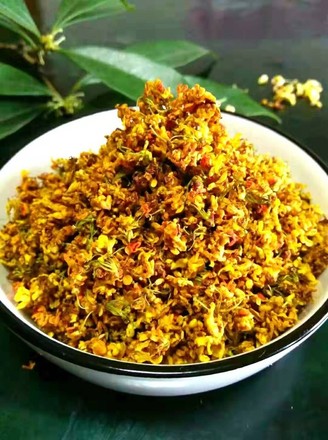 Homemade Dried Osmanthus in The Microwave recipe