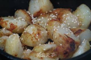 Pan-fried Spicy Potatoes recipe