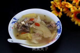 Corn Scented Bamboo Sun Pork Rib Soup recipe