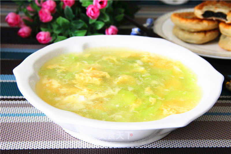 Cucumber and Egg Soup recipe