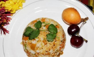 Pumpkin Fried Rice recipe