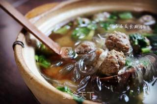 Lamb Meatball Soup recipe