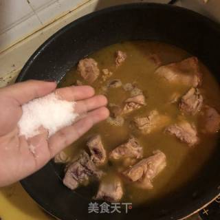 Pork Ribs Stewed Beans and Potatoes recipe