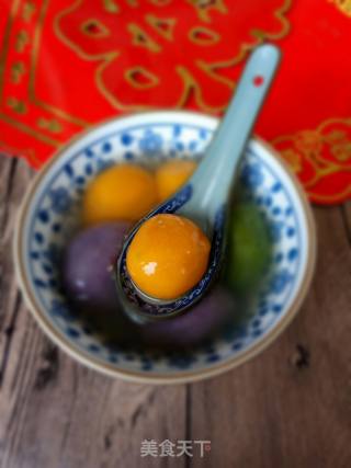 【sichuan】colorful Glutinous Rice Balls recipe