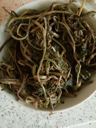 Cold Wild Mountain Vegetables ~ Bracken recipe