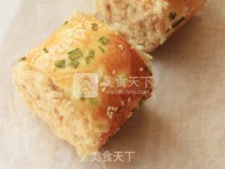 #aca婚纱明星大赛#the Experience of Using A Bread Machine to Knead The Noodles Quickly-pork Floss Bread Rolls recipe