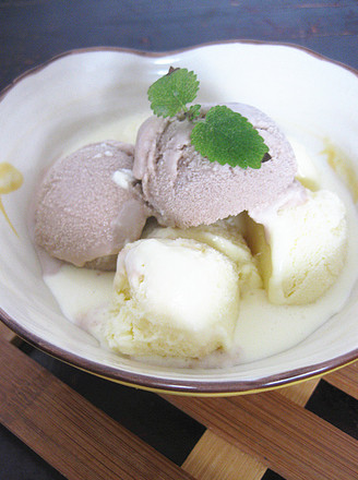 Two-color Ice Cream recipe