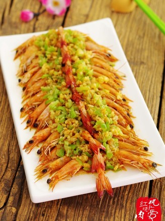Microwave Garlic Open Back Shrimp recipe