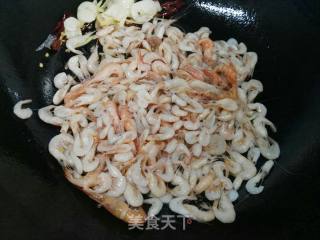 Fried Small River Prawns recipe