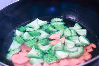 Stir-fried Bitter Gourd with Pork Belly recipe