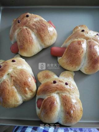 Bunny Sausage Bread recipe