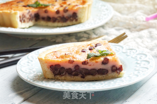 #柏翠大赛#red Bean Cheese Pie recipe