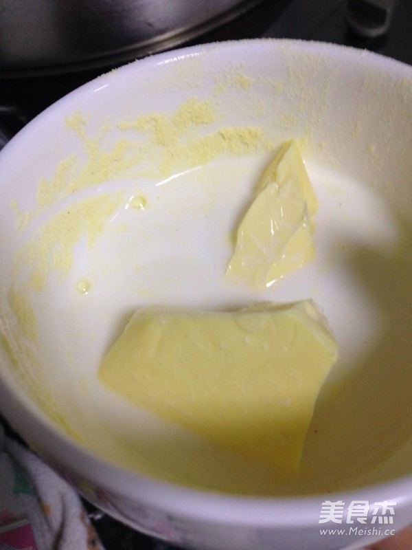 Cornmeal Butter Wowotou recipe