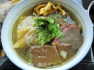 [su Cuisine] Nanjing's Famous Food---duck Blood Vermicelli Soup recipe