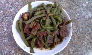 Stewed String Beans with Pork Ribs recipe