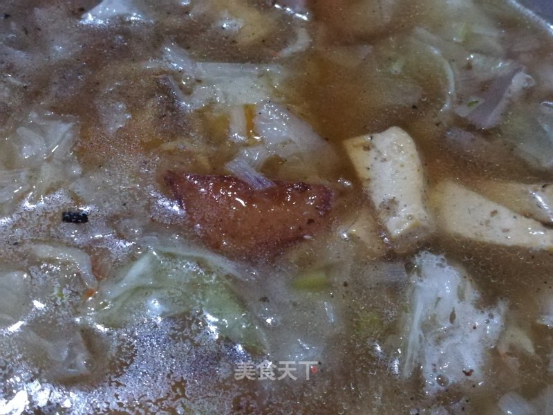 Tofu Stewed Cabbage recipe