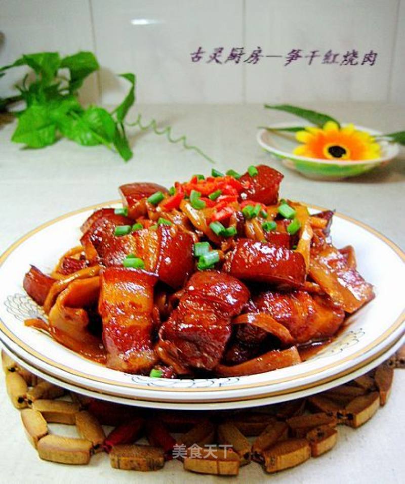 Not Greasy and Not Greasy-braised Pork with Bamboo Shoots recipe