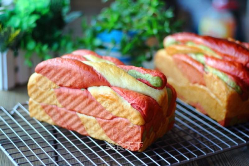 Three-color Toast recipe