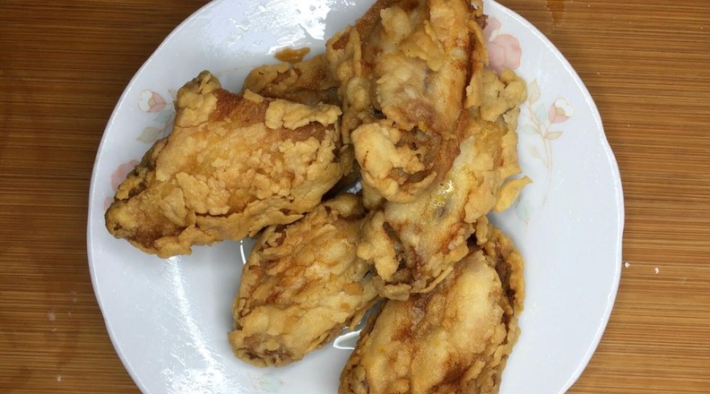 The Homemade Fried Chicken Wings are Crispy on The Outside and Tender on The Inside. recipe