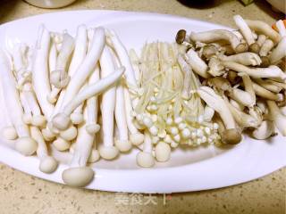 Simple Version Boiled Mushrooms recipe