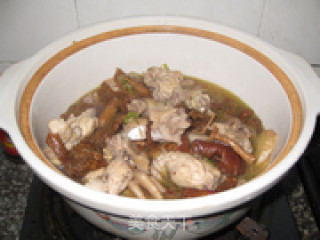 Chicken Stewed with Mushrooms recipe