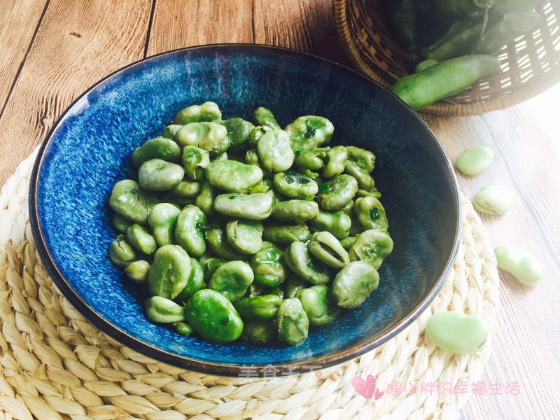 Scallion Broad Beans recipe