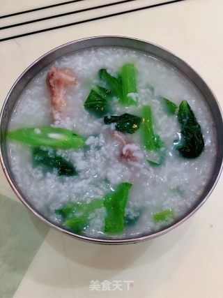 Spring Vegetable Keel Porridge recipe