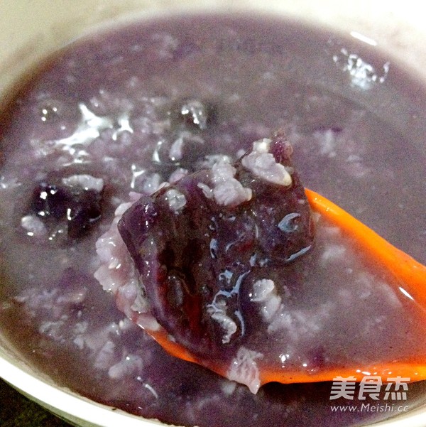 Double Purple Congee recipe