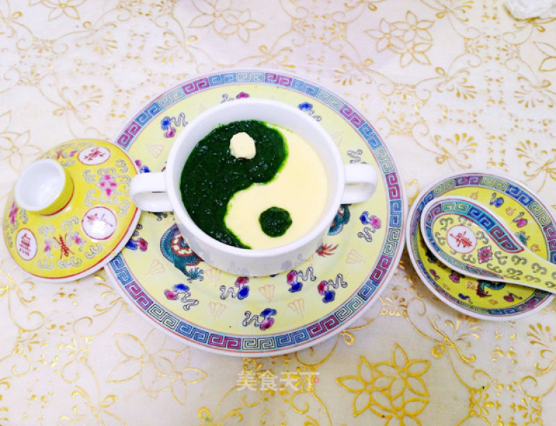 【tai Chi Milk Stewed Egg】---yin and Yang Give Birth to Two Instruments, and Two Instruments Give Birth to Four Elephants recipe