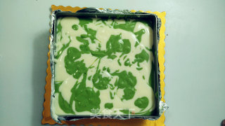 #柏翠大赛# Matcha Marble No-bake Cheesecake recipe