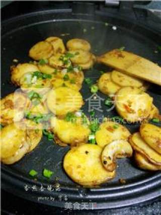 【spicy Appetizer】fried Pleurotus Eryngii recipe