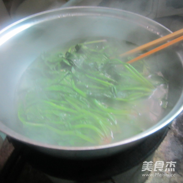 Marinated Spinach recipe