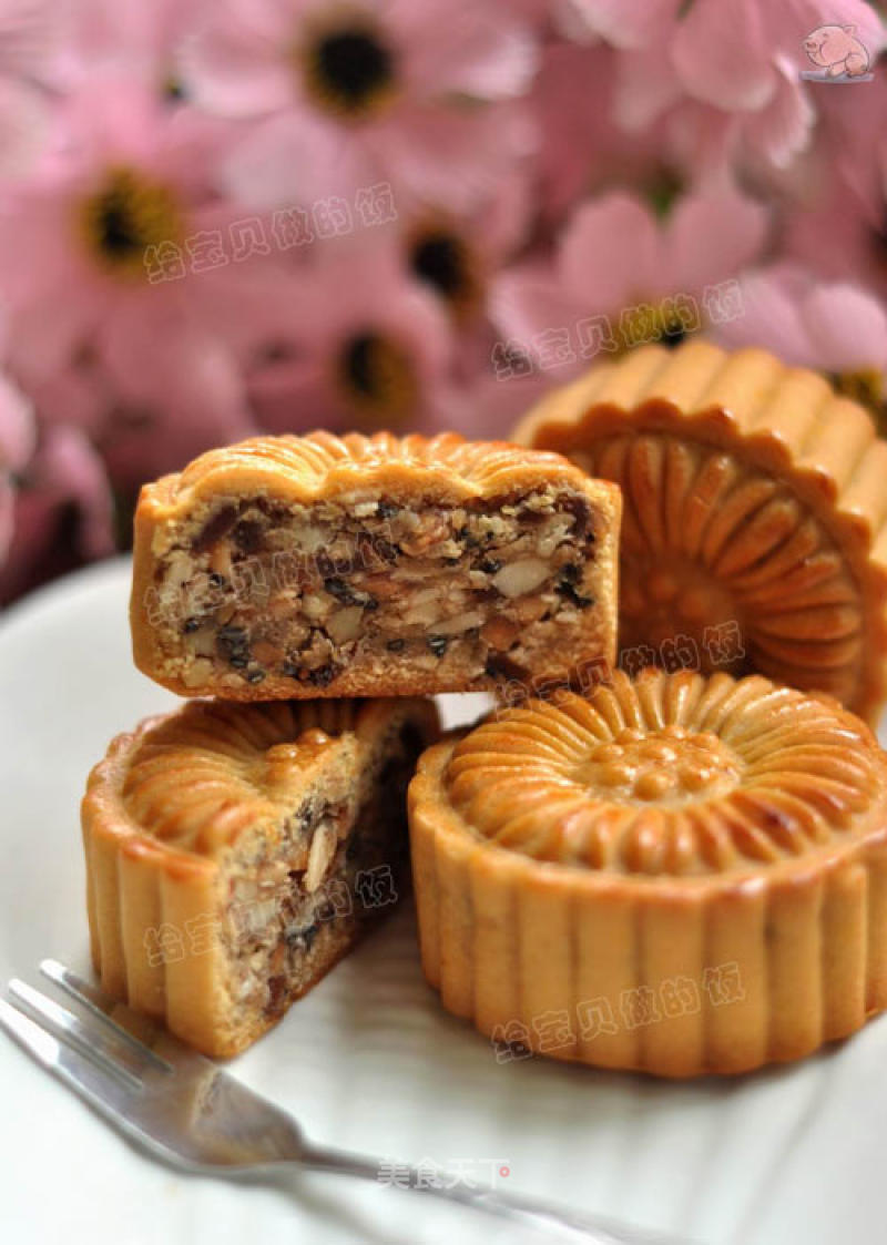 Cantonese Five-nen Moon Cake recipe