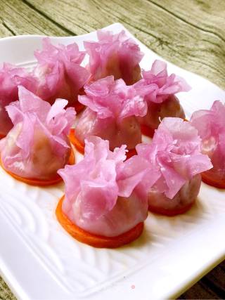 Two-color Crystal Shrimp Dumplings recipe