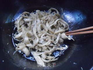 Celery Onion Fried Gluten recipe